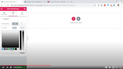 Elementor Tutorial 2