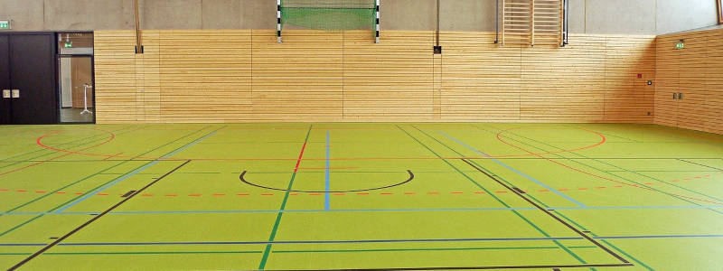 Sporthalle, Bereich 1
